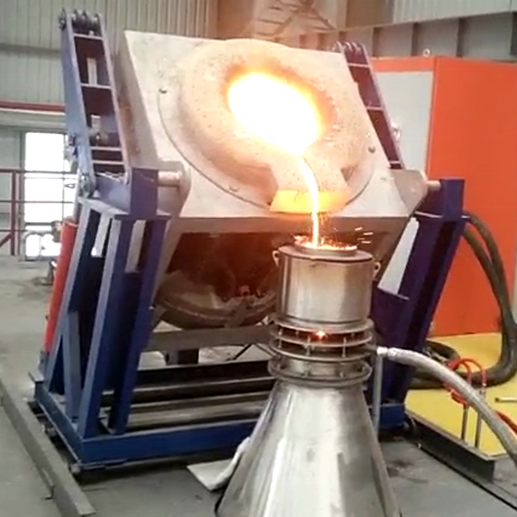 Hongteng 100kg 500kg 1T 2T 5t KGPS metal scrap melting steel copper iron aluminum Induction industrial Furnace for sale price