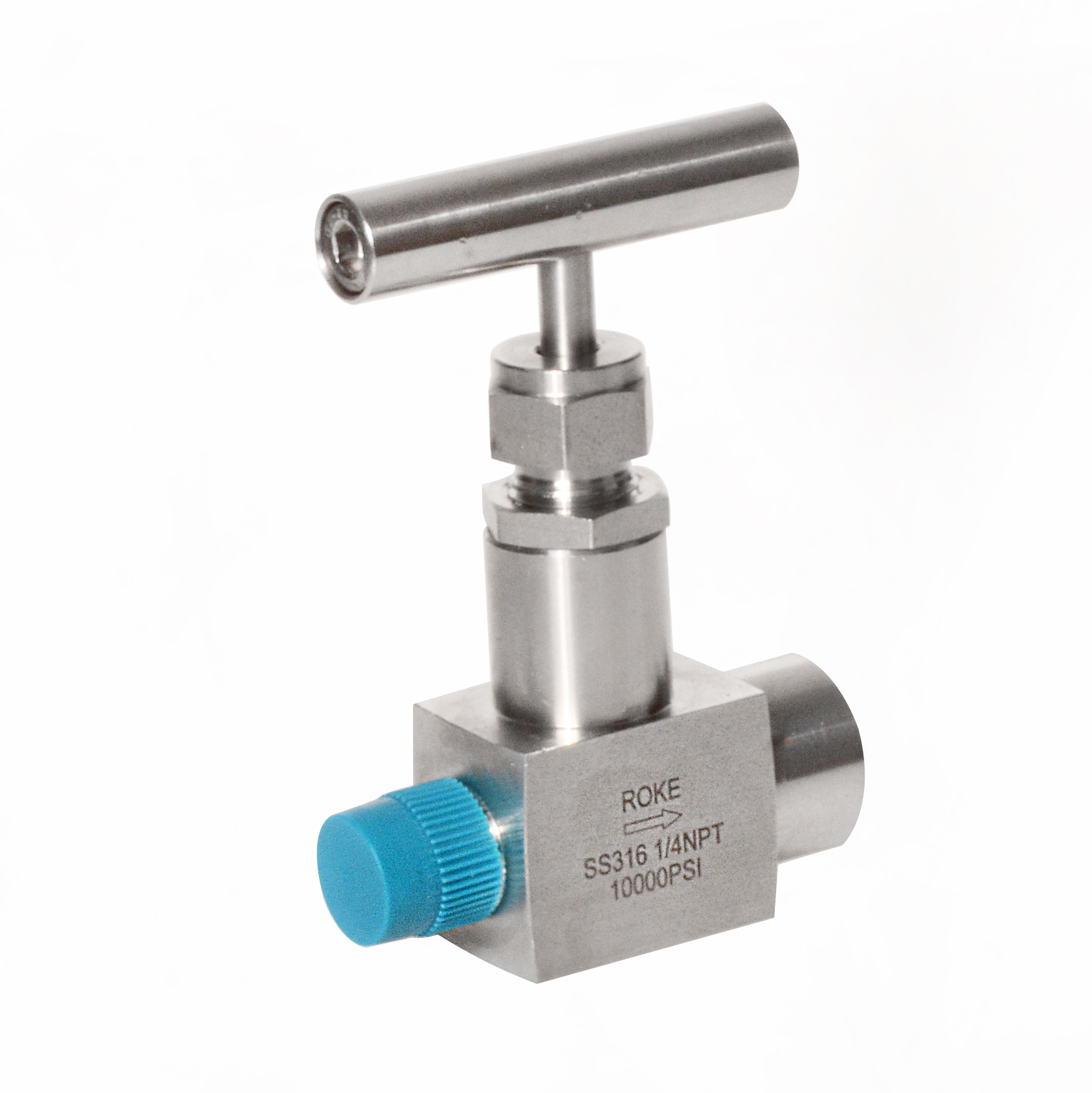 Кованый игольчатый клапан из нержавеющей стали SS316 1/4 NPT с наружной резьбой 10000psi