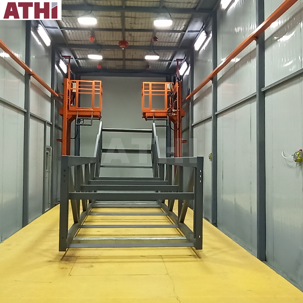 ATHI пескоструйная комната для продажи и покраски комнаты линии
