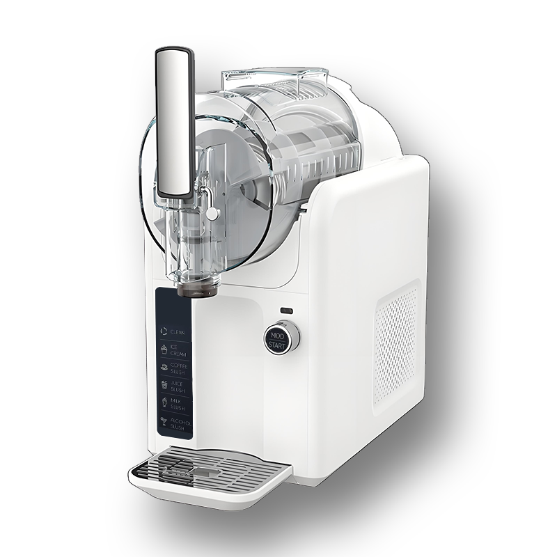 Commercial One Tank Frozen Smoothie Slush And Ice Cream Machine For Restaurant Home Use Food Shop Slushie Maker