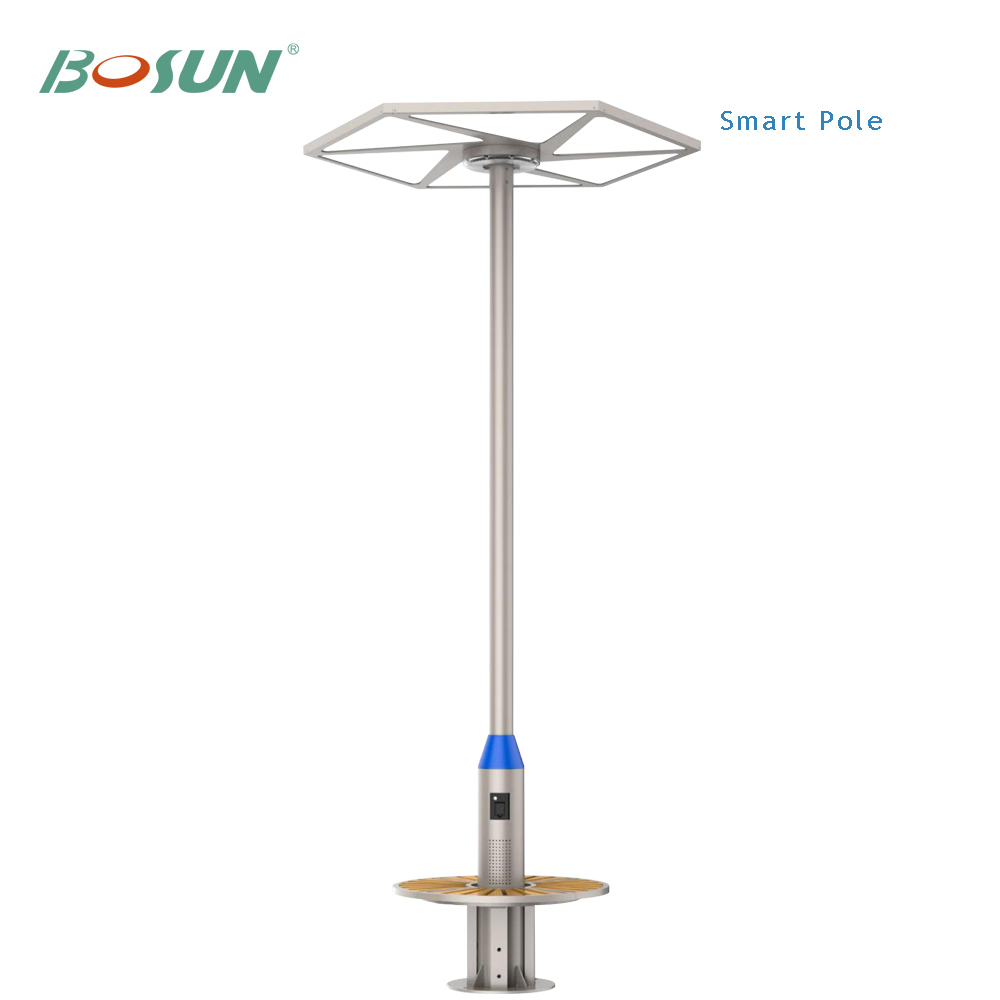 Bosun cctv камера расширение НЛО Смарт уличное освещение Полюс 4g