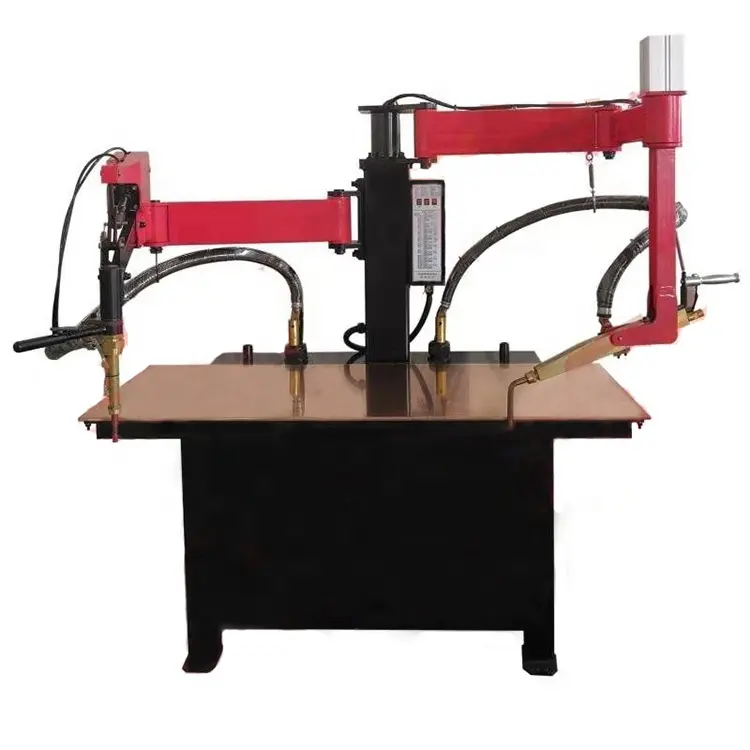 Flexible Arm Table Galvanized Steel Electric Box Welding Machine Portable Spot Welder