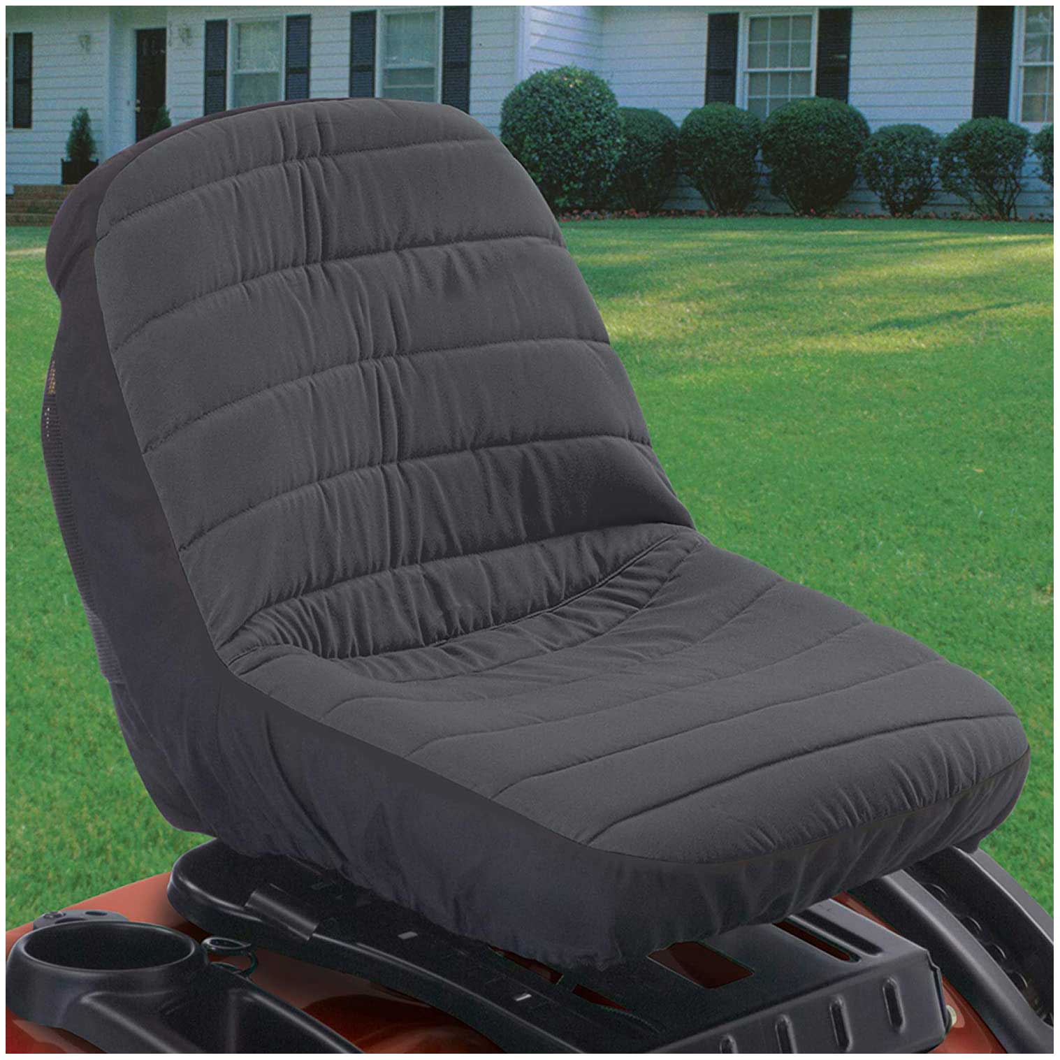 Waterproof Ride On Lawn Mower Tractor Seat Cover For Riding Lawn Mower