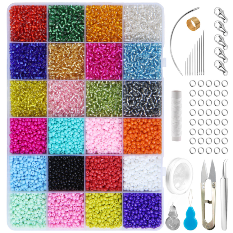 23*19*1.8cm jewellery making beads Cuentas de Colores jewelry making bulk beads for bracelet making