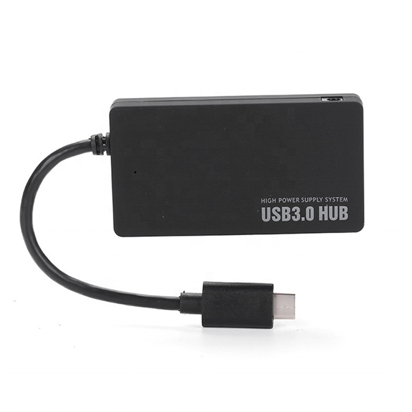 4 порта USB slim 3,1 типа C USB Hub Высокоскоростной USB 3,0 для передачи данных и для Windows