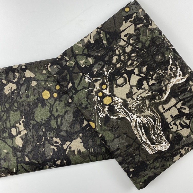 80 полиэстер 20 Хлопок tc twill 200DX12S 195GSM ветрозащитная камуфляжная ткань для военная форма
