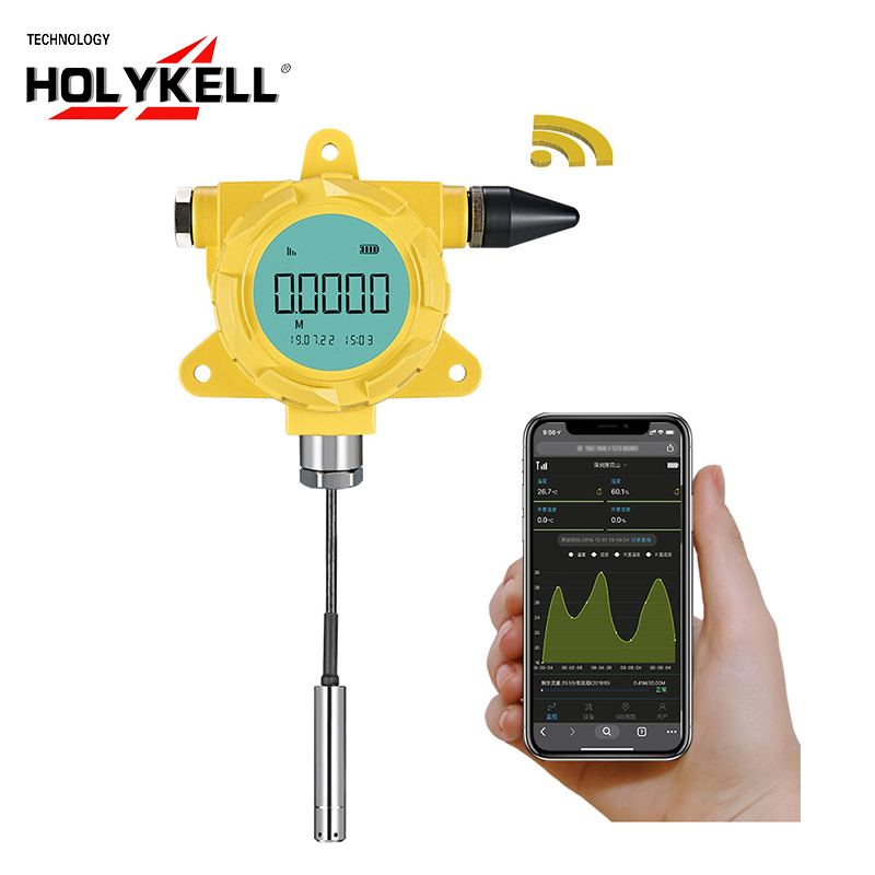 Holykell GPRS 4G zigbee lora IOT большой диапазон топливного бака для воды беспроводной датчик уровня