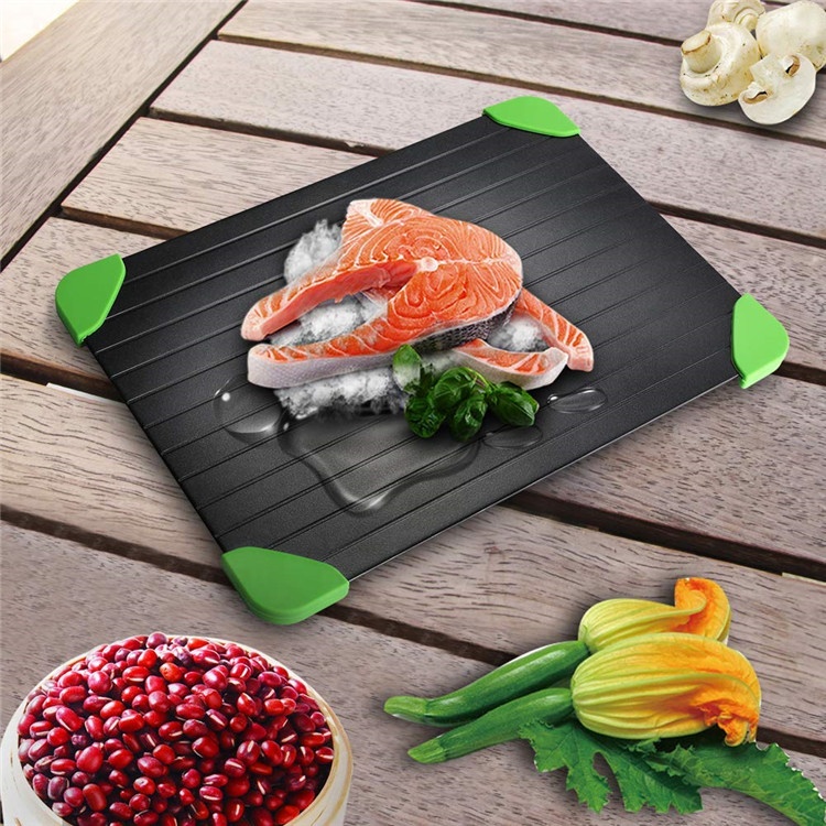 Оптовая продажа, алюминиевая пластина для быстрого размораживания мяса, пластина для размораживания замороженных продуктов для быстрого размораживания мяса