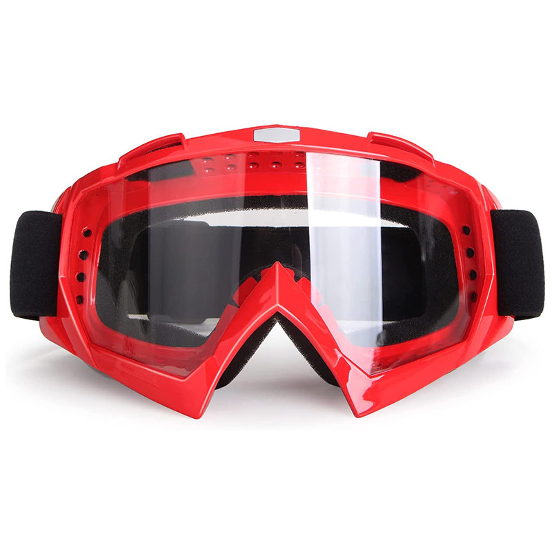 Transparent Goggles Of Trand Motocross Transparent Goggles For Tenagers In Circular Shape