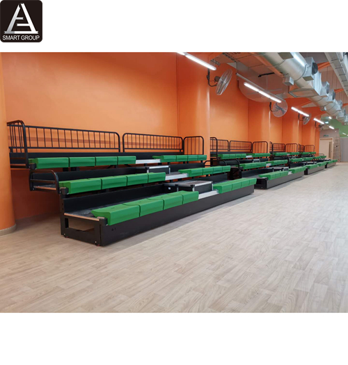 3 Rows15ft Самые Популярные подержанные отбеливатели для продажи смарт Баскетбол отбеливатель Портативный Крытый отбеливатель