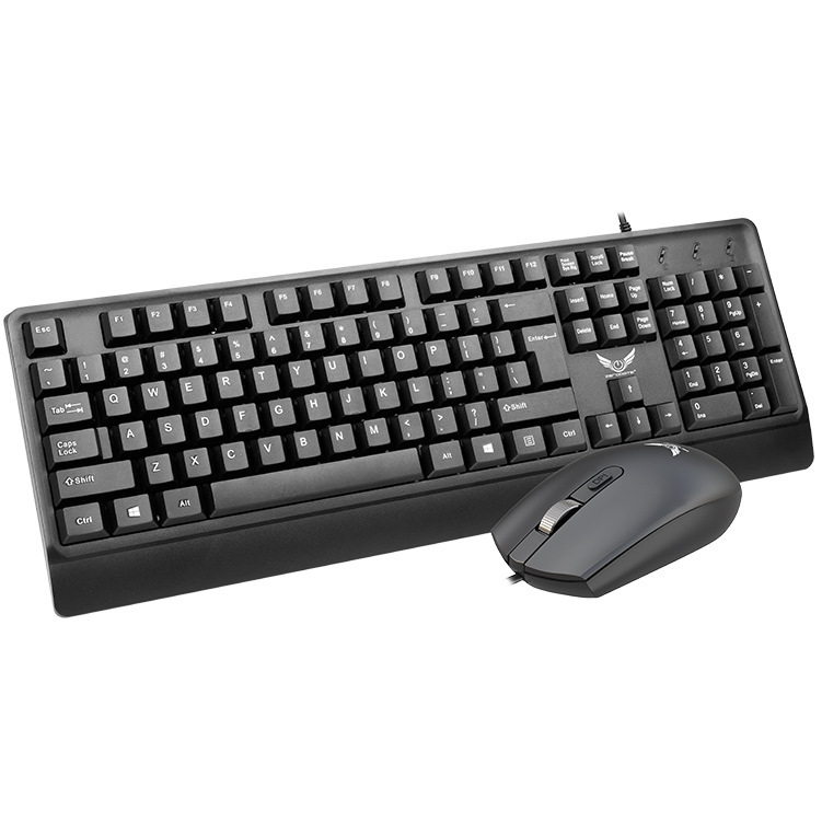 Оптовая продажа по заводской цене, комбинированная RGB USB Проводная игровая клавиатура и мышь для ноутбука, ПК, геймеров