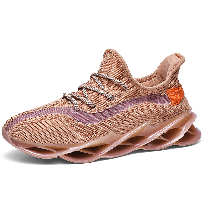 Zapatillas Hombre Nuevo новейший дизайн трикотажная верхняя дышащая износостойкая мягкая подошва на заказ кроссовки мужские новые