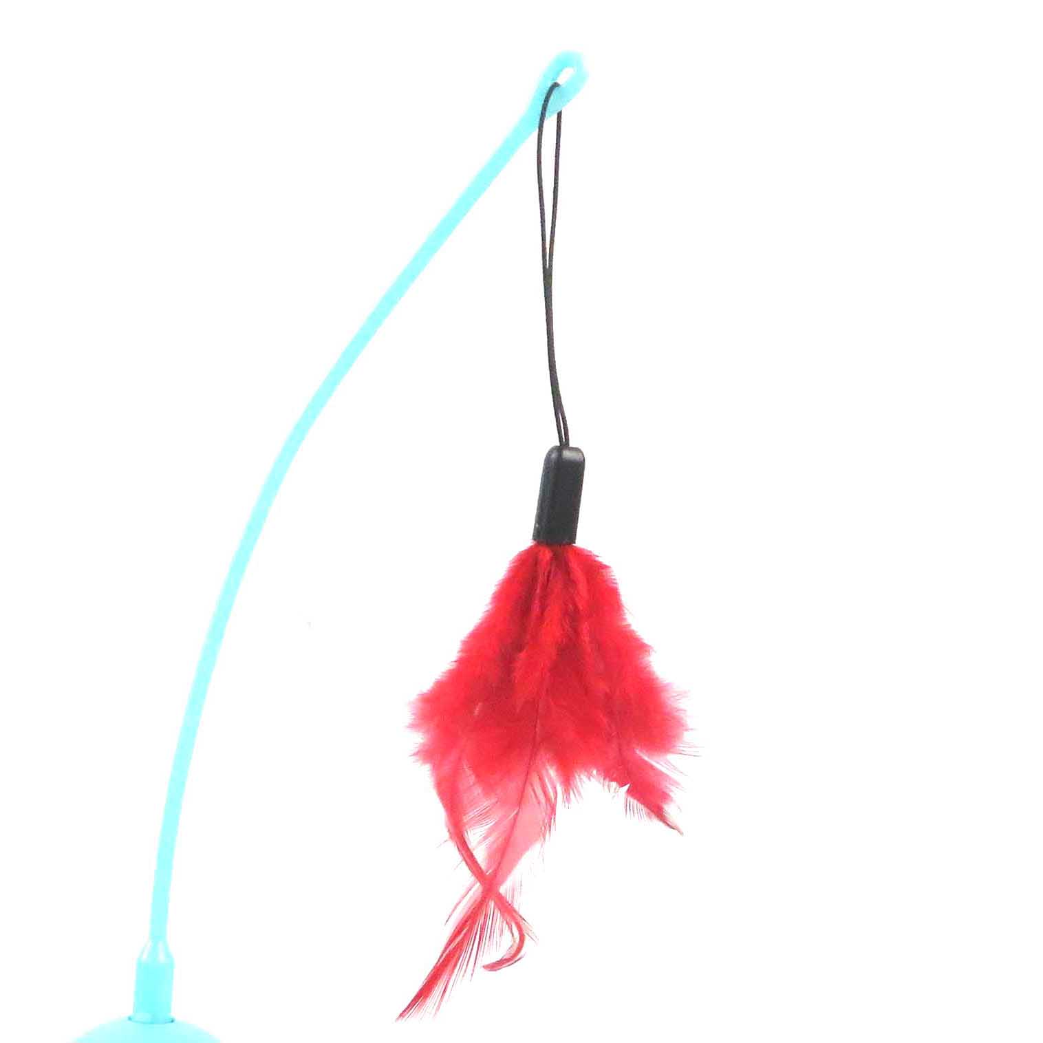 Interactive Funny Rolling Scratching Ball pet Toys with Bell Ball Tumbler Feather toy for Cat