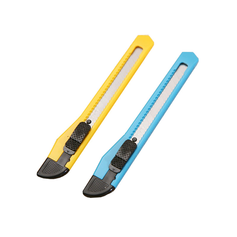 Hot Sale Cheap ABS Material 13 mm Steel Snap Blade Plastic Cutting Utility Knife Slide Open