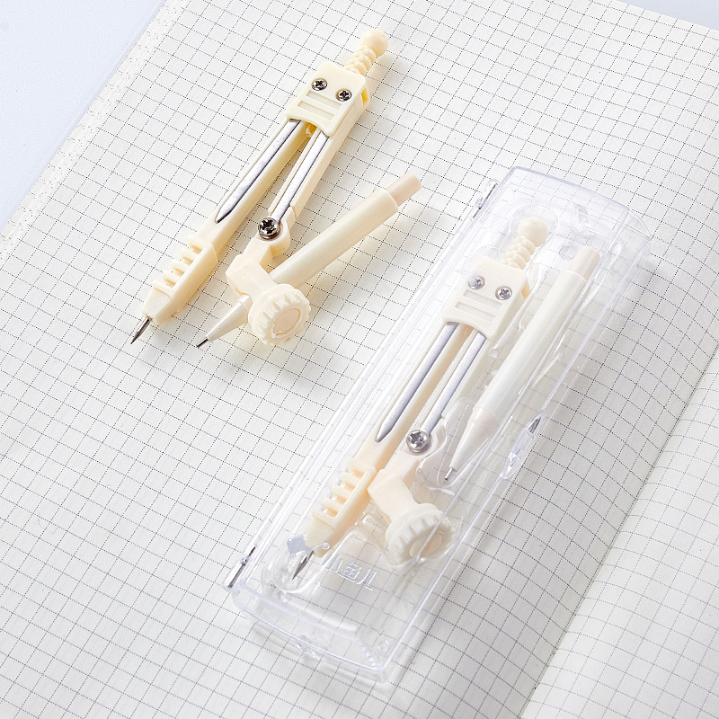 Compass School Wholesaler Factory 2pcs Compass Mathematical Instrument Set For School