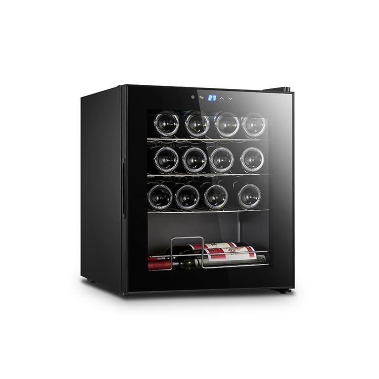 JC48 OEM 16 бутылок, роскошный компрессор, мини-бар, винный холодильник, мини-холодильник для вина, холодильник