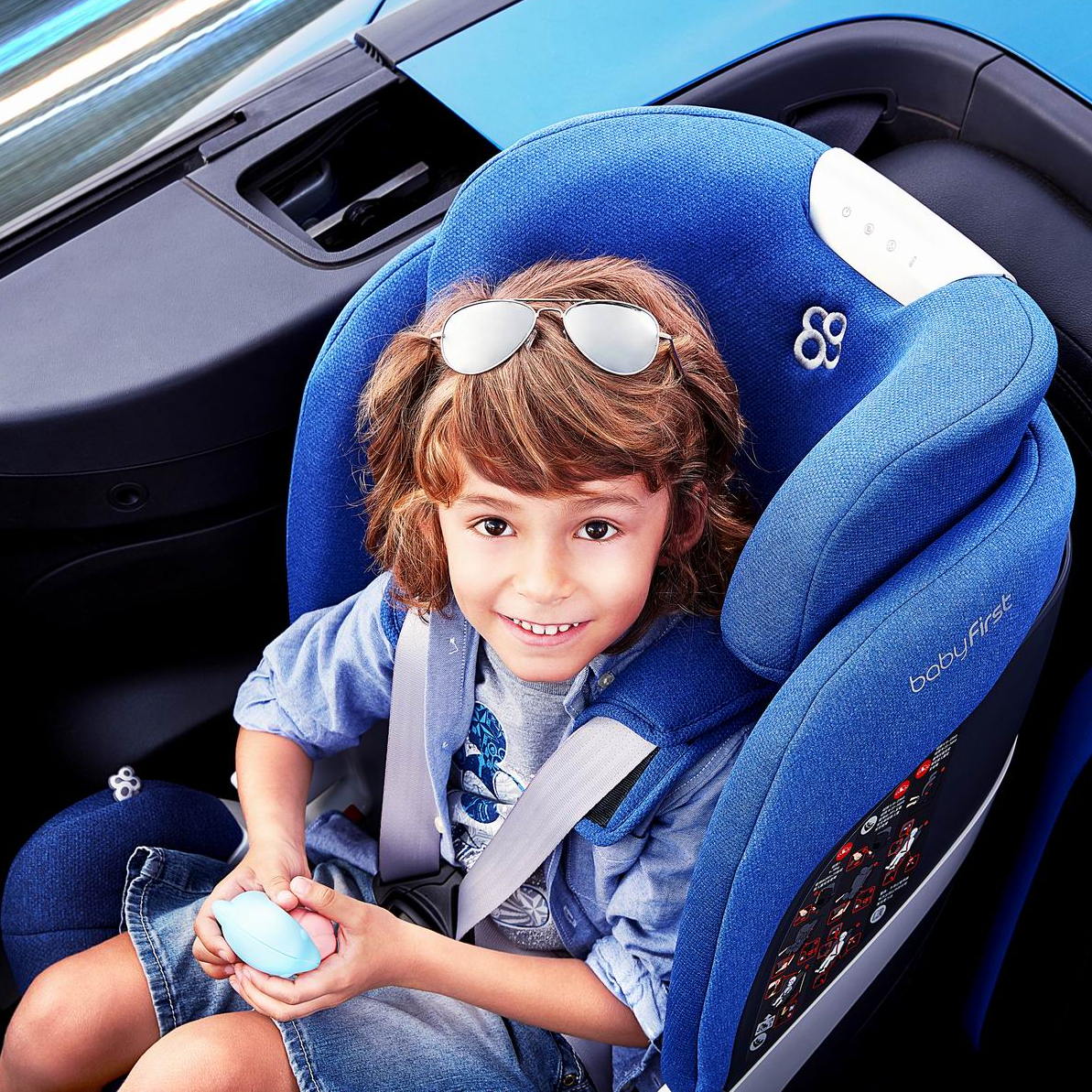 Удобная группа I + II + III с Isofix & Top Tether OEM детские автомобильные сиденья R542B