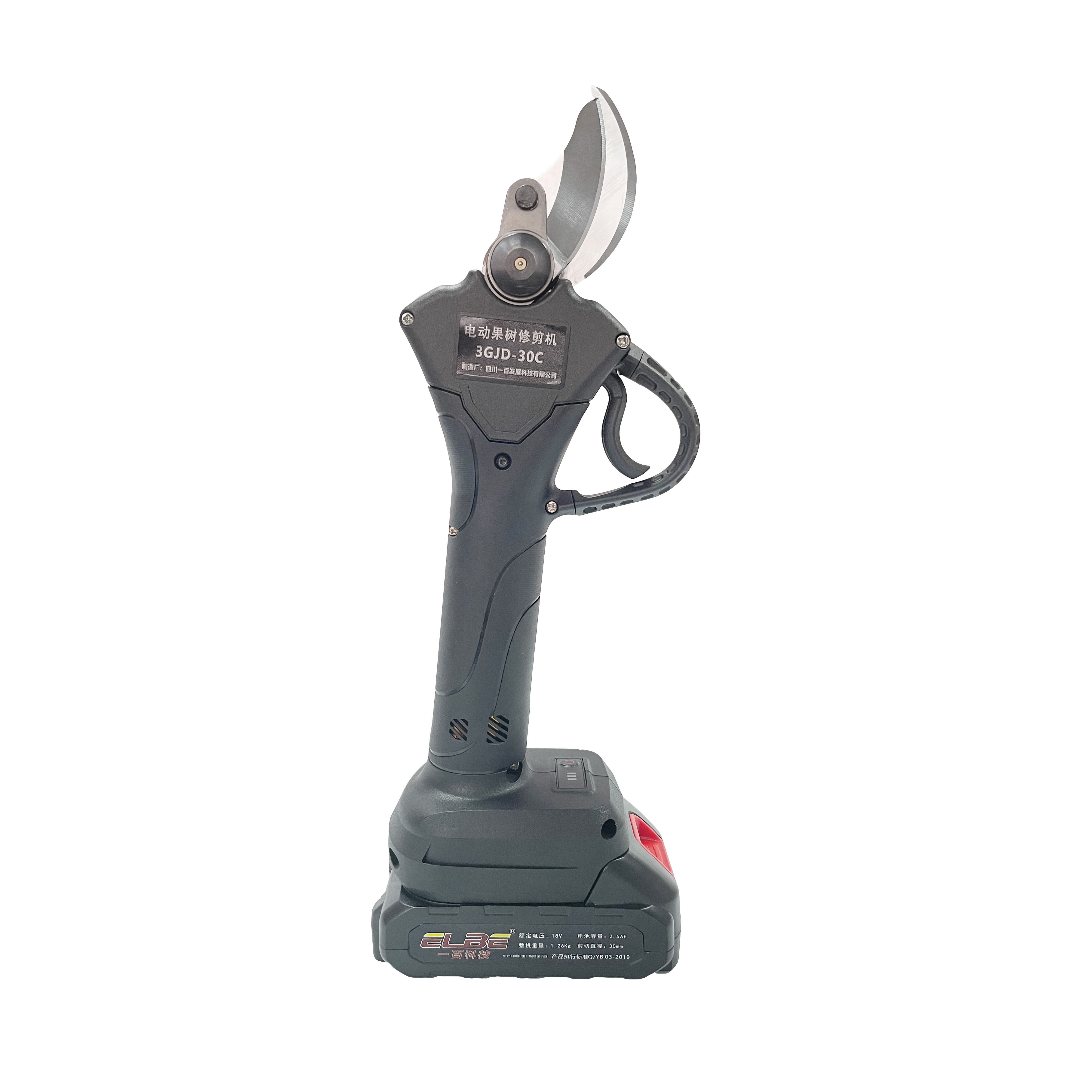 18V Lithium Battery Professional Electric Pruning Scissors Charging Garden Bypass Power Shears