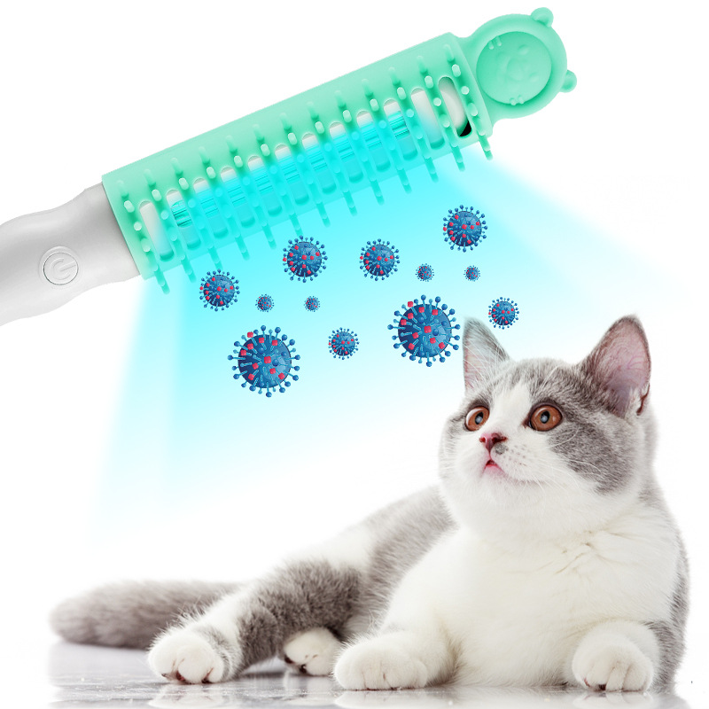 Amazon pet products sterilization massage Health comb dog cat cleaning mite brush