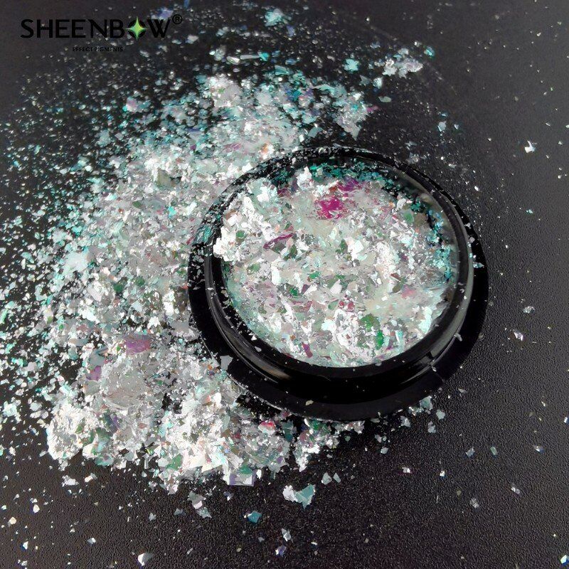 Sheenbow, высококачественный пигмент из супер-Хамелеона, камалеон, пигментный порошок из оптического камня, хлопья