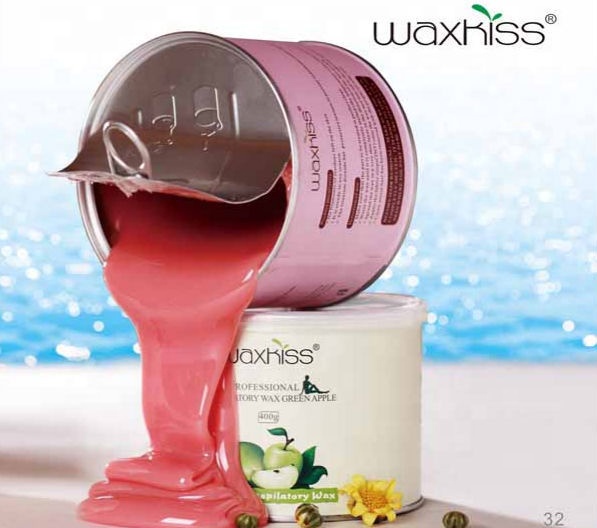 Waxkiss мягкий воск для профессиональноо удаления волос, жирорастворимый воск натуральных волос удаления 400G 800G мягкий воск
