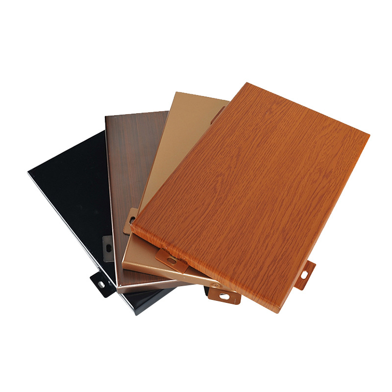 outdoor decoration material aluminum solid panel