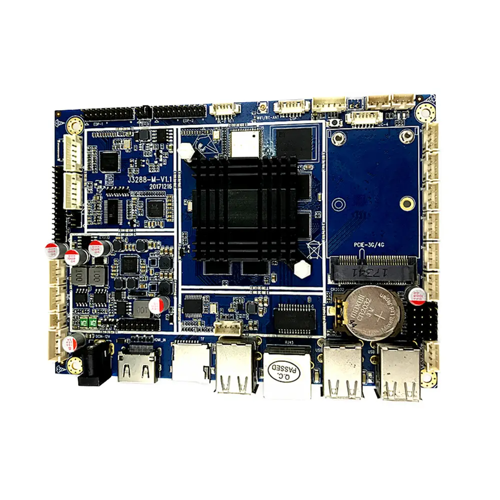 Powerful RK3288 android 7.1 pcb board for POS / Smart Home / Kiosk / Vending Machine / TV Box / LCD