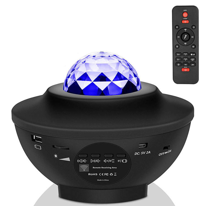 Alibaba Hot Selling Remote Controlled LED Laser Galaxy Sky Projector Star Starry Night Light Projector