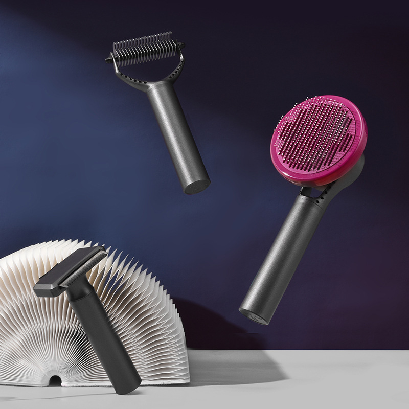 dog bath massage brush animal hair reduces shedding pet grooming tool combs and brushes natural pet dog shampoo rake brush