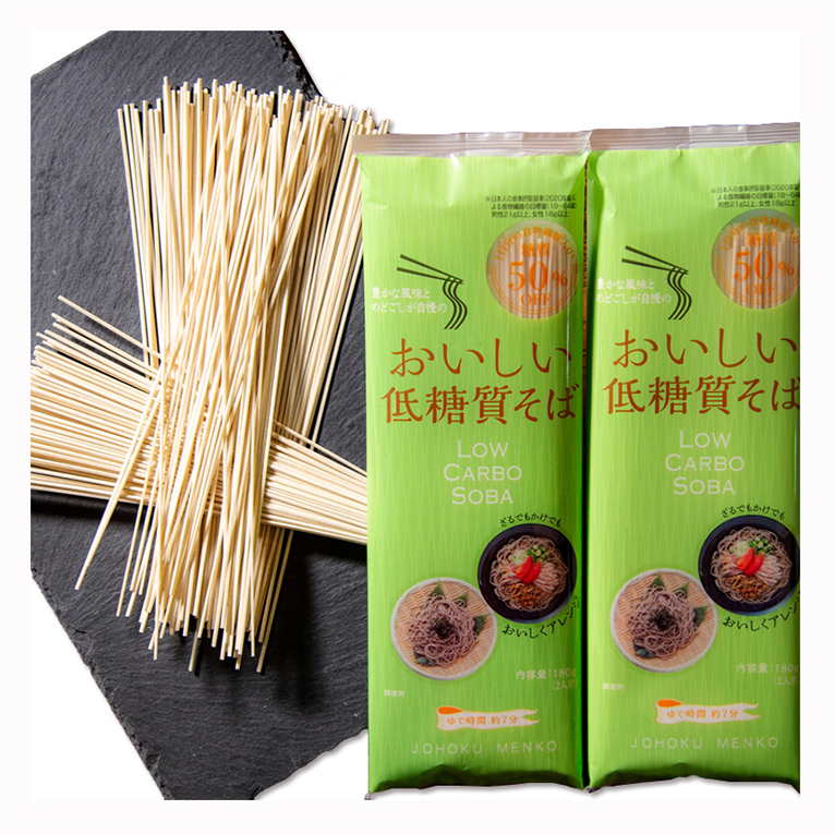 Japan grain products hot selling lose weight pure buckwheat instant noodles