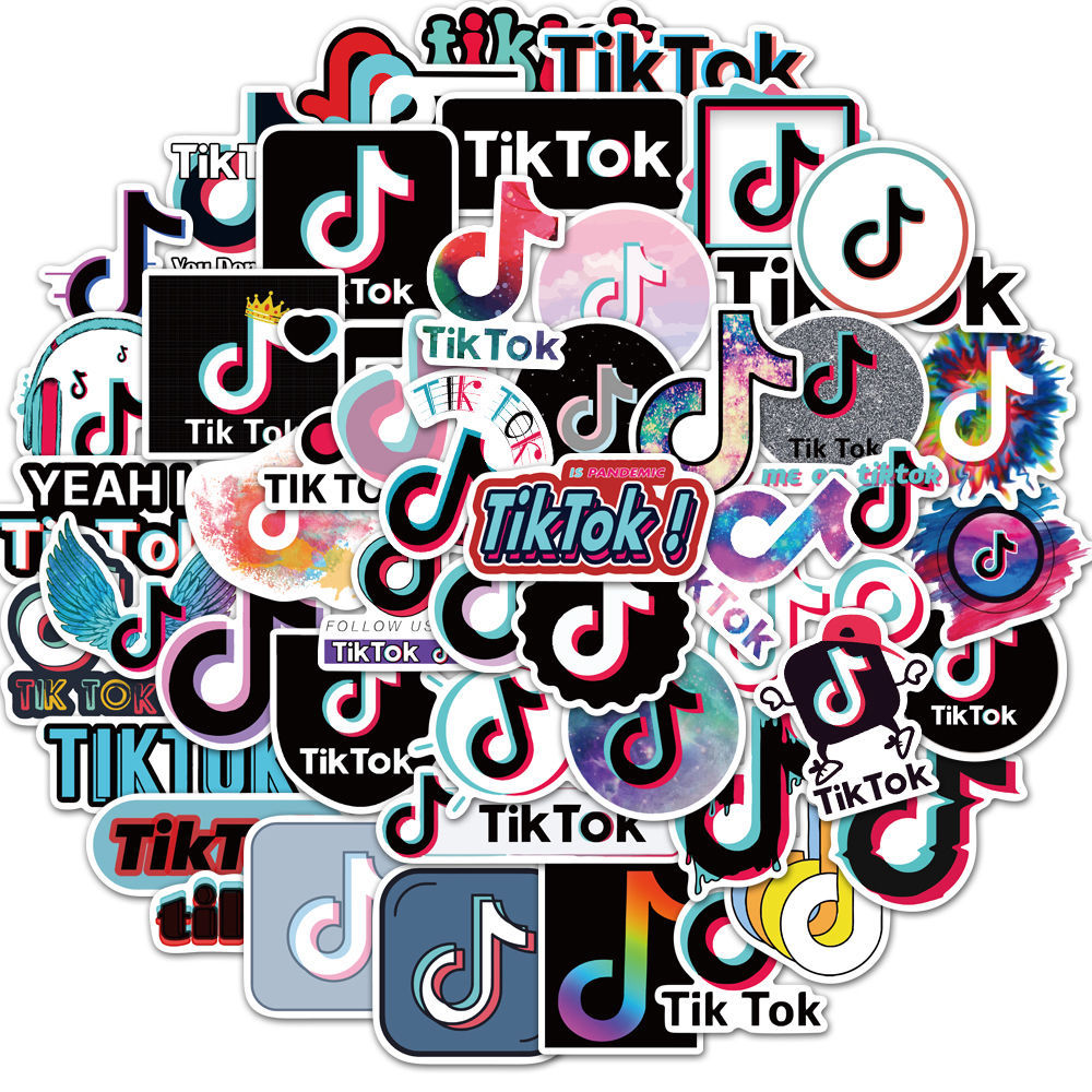 50PCS Graffiti Stickers Decor For Luggage Computer Helmet Skateboard Guitar Car Waterproof Tik Tok Stickers