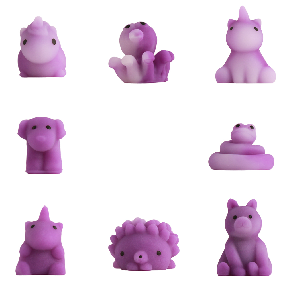 Мини кавайная утка Mochi мягкие милые игрушки животные мягкие игрушки из термопластичной резины для детей