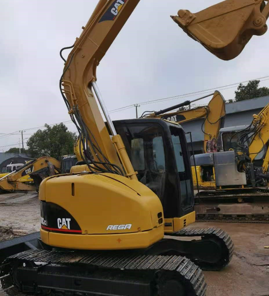 Cat 308 original mini used excavator 8 ton