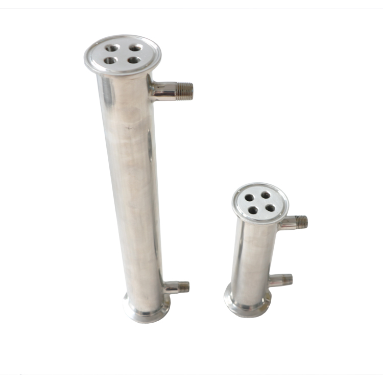 1,5 "x 6" из нержавеющей стали для санитарно-технического 1,5 "OD50.5mm Dephlegmator рефлюксный дистиллятор конденсатор 150 мм SS304