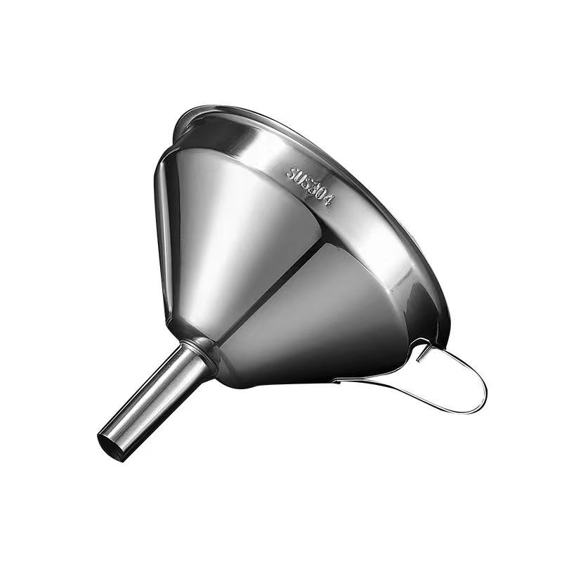 Laboratory Stainless Steel Wide Mouth Filter Lab Metal Funnel