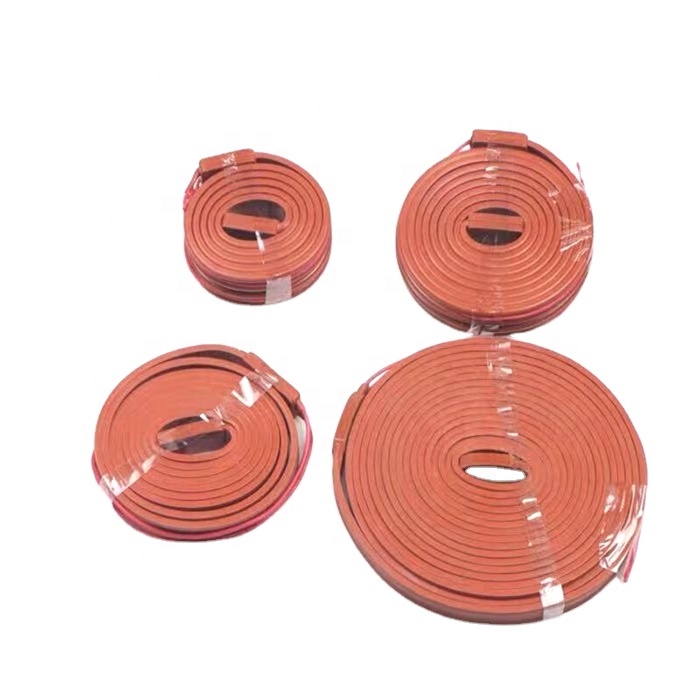 Round Silicone Rubber Heating Strip Long Strip Heater 120v 1200mm