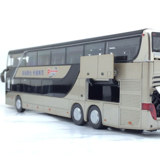Popular Diecast Bus Model Scale Model Bus With Light And Sound
