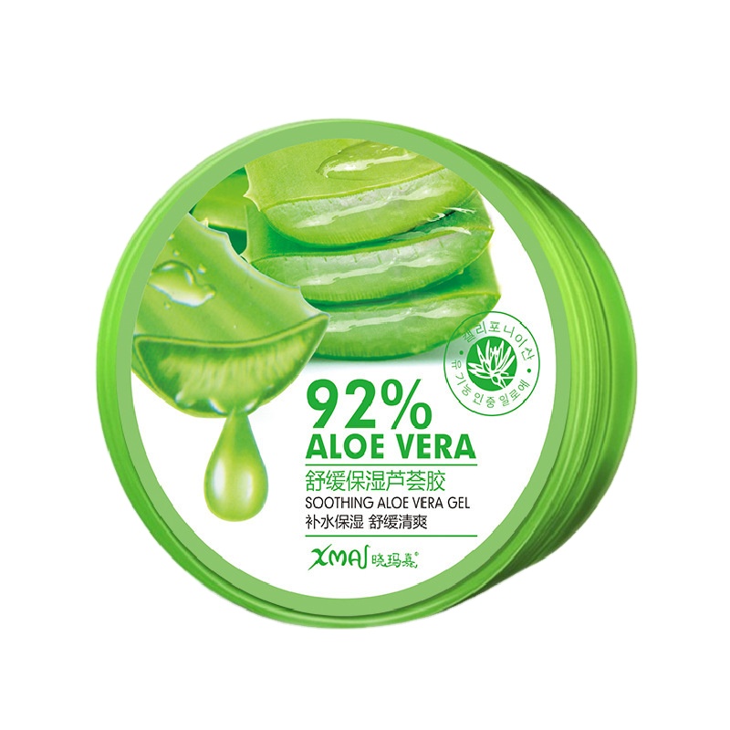 Pure natural after sun repairing cream moisturizing soothing sleeping mask fading acne marks gel aloe skin care aloe vera gel