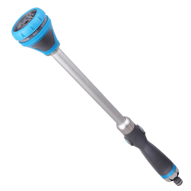 New design High Quality Garden Watering Car Washing Control Hose 8 Function Handle Watering Wand sprayer