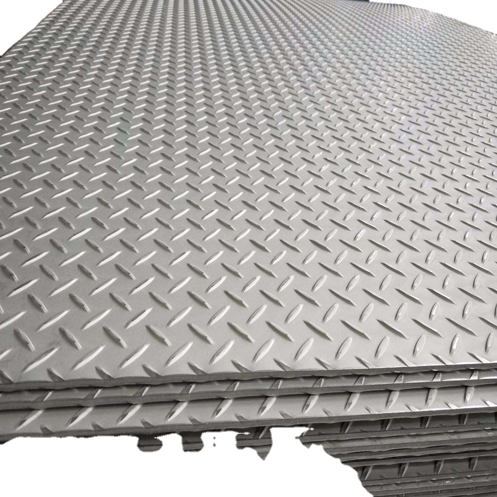Hot Rolled Carbon Standard Steel Checkered Plate Q235B Checked Steel Plate/Sheet Diamond Plate