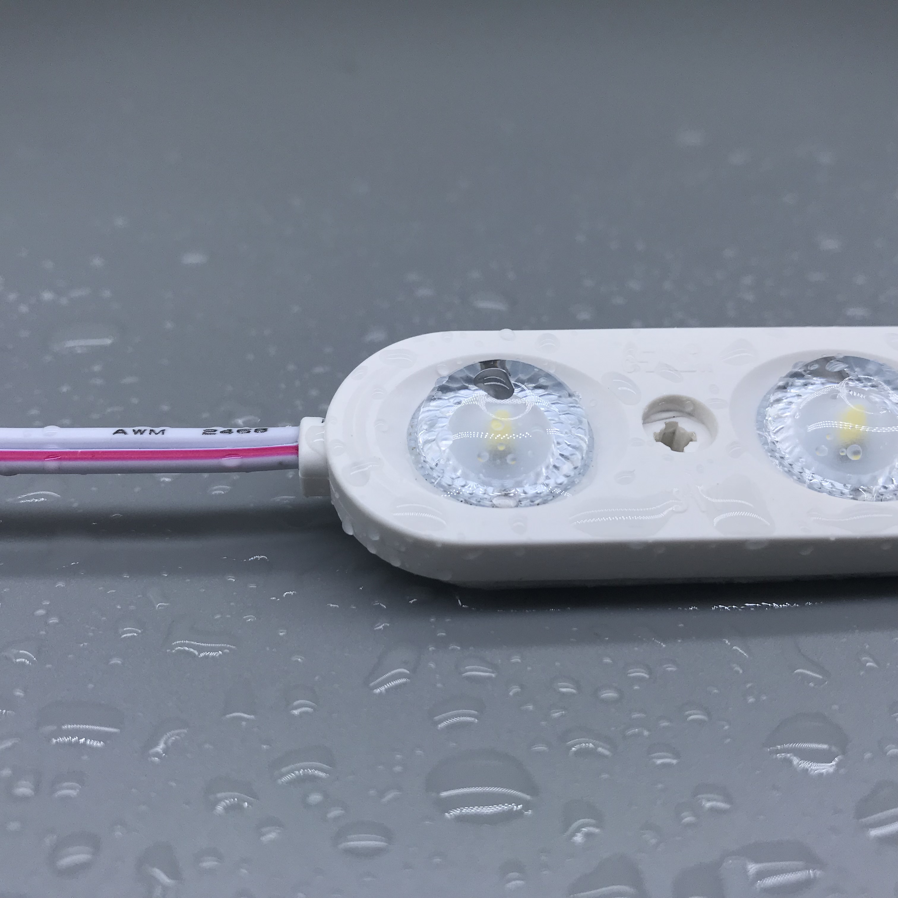 CE ROHS DC12V 1,5 W IP67 3 SMD 5730 впрыска светодиодный модуль с объективом