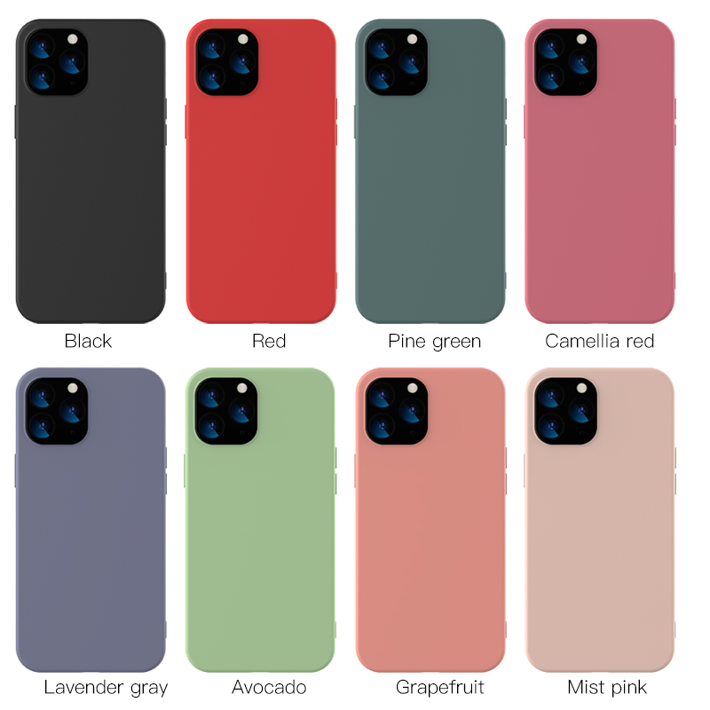 Для iPhone 12 Pro силиконовый чехол, HOCAYU TPU силиконовый гелевый защитный чехол для телефона для Apple iPhone 12 Pro Max Mini