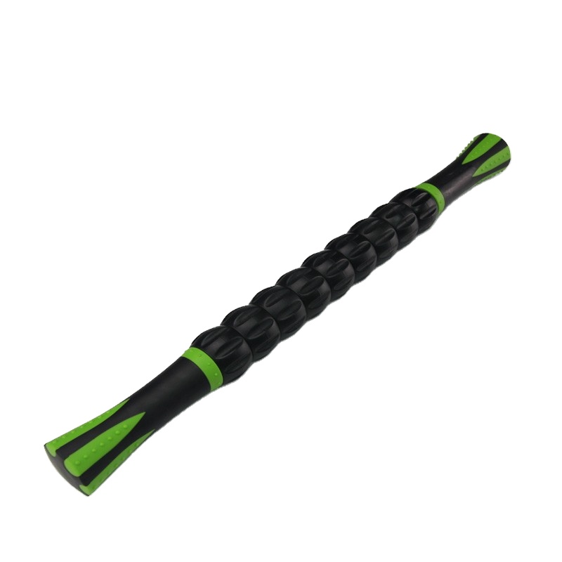 Pink massage stick muscle roller with good handle