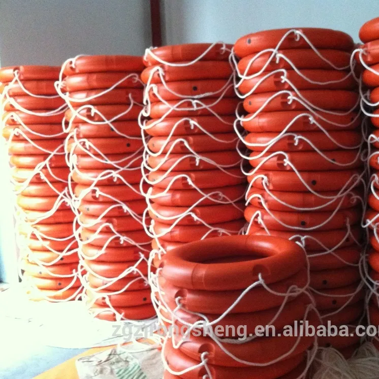 Спасательное оборудование оранжевого цвета HDPE SOLAS 4,3 кг, спасательный круг для морского транспорта