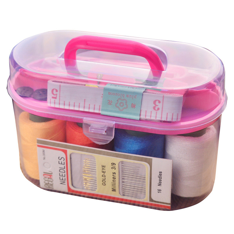 Sewing box set sewing kit large portable sewing tools