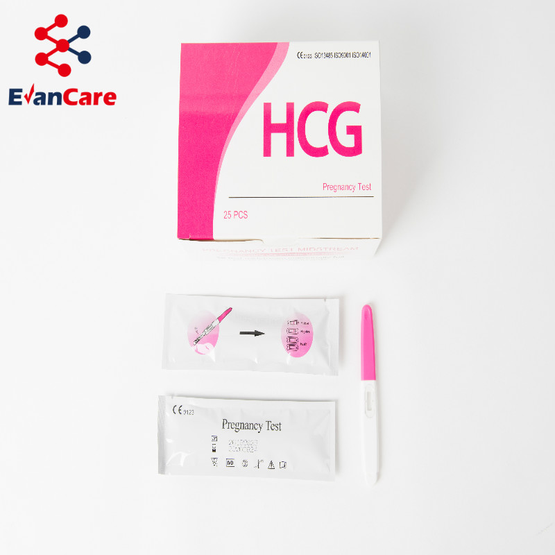 EVANCARE человеческий хорионический гонадотропин hcg тест на беременность наборы CILA FSC очищенный знак CE
