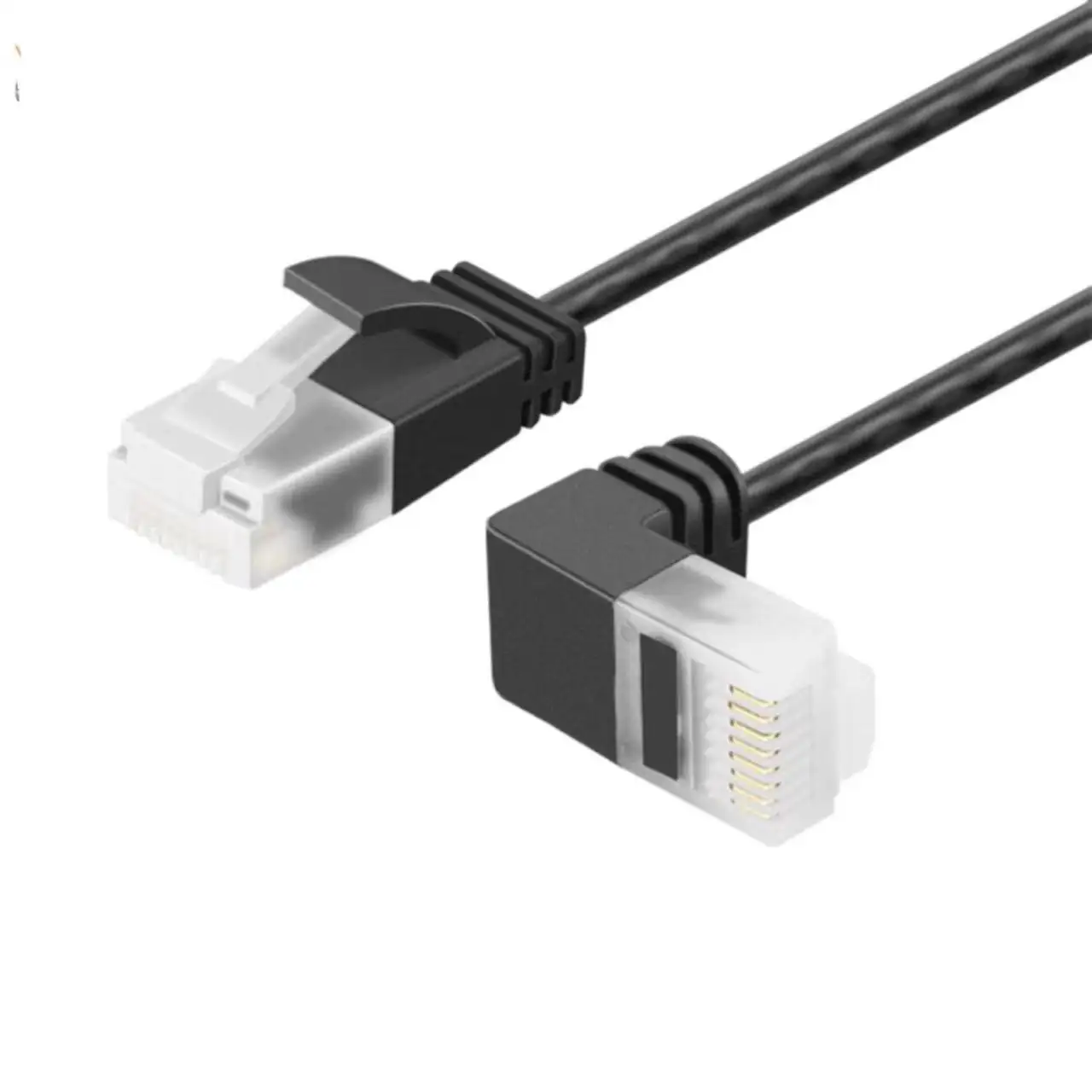 High quality Ethernet Straight 90 Degree Up Down Right Left Angle line 1m-50m cat6 patch cable utp patch cord rj45 network cable