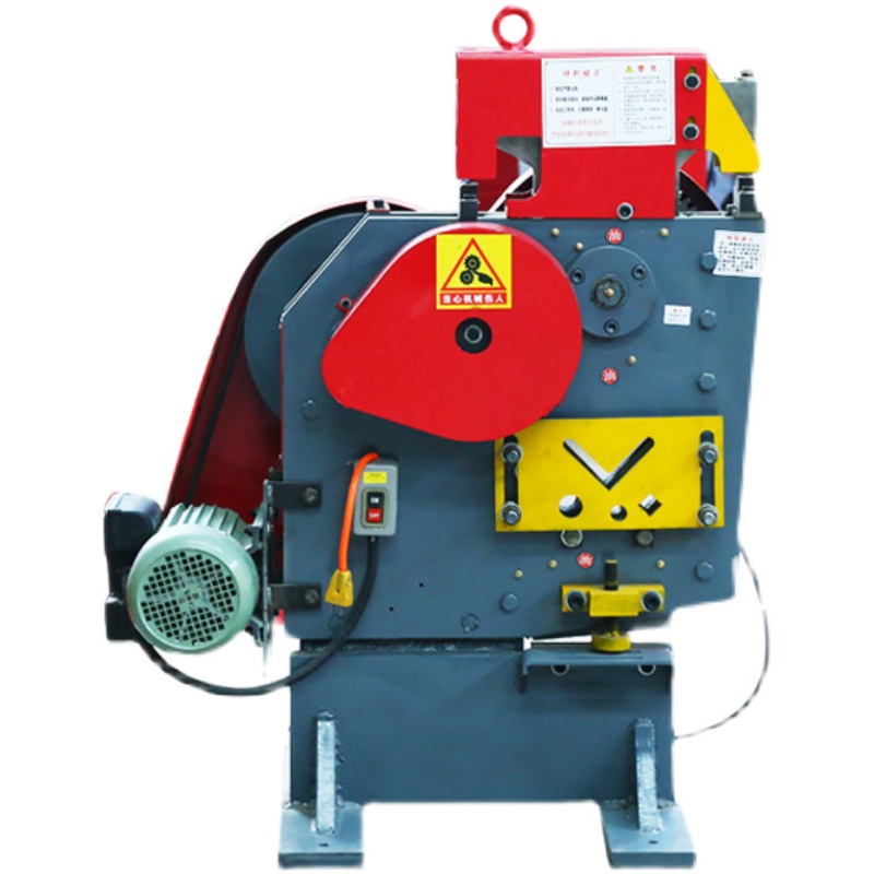 Multifunctional combined punching shearing machine angle iron angle steel channel steel flat steel punching cutting machine