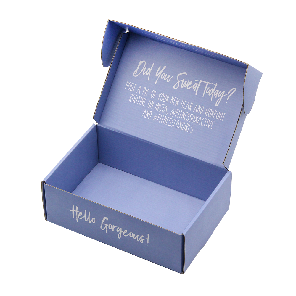 New Design Professional Custom Logo Colours Corrugated Shipping Mailing Packaging Mailer Box
