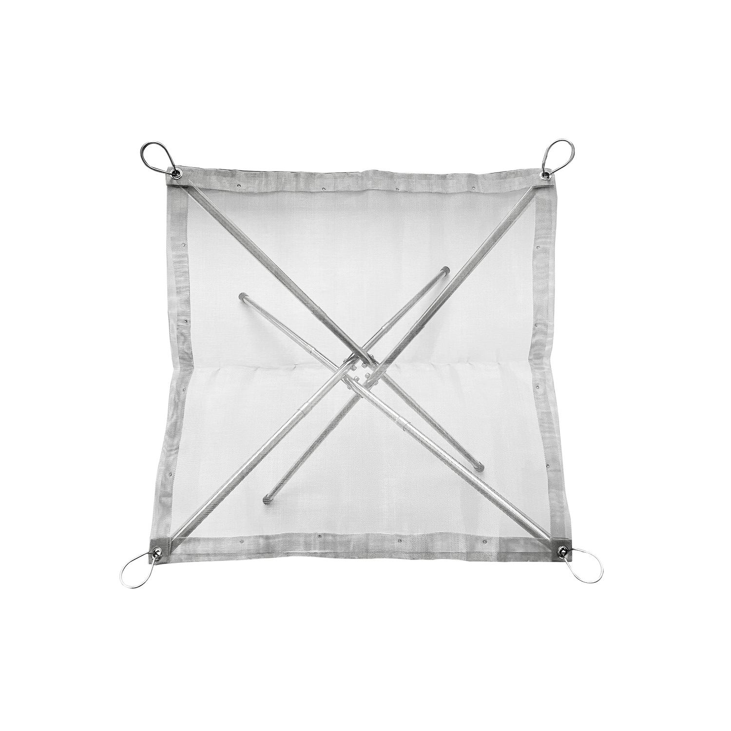 Portable Stainless Steel Mesh Bonfire Heating Wooden Stand  Fire Pit